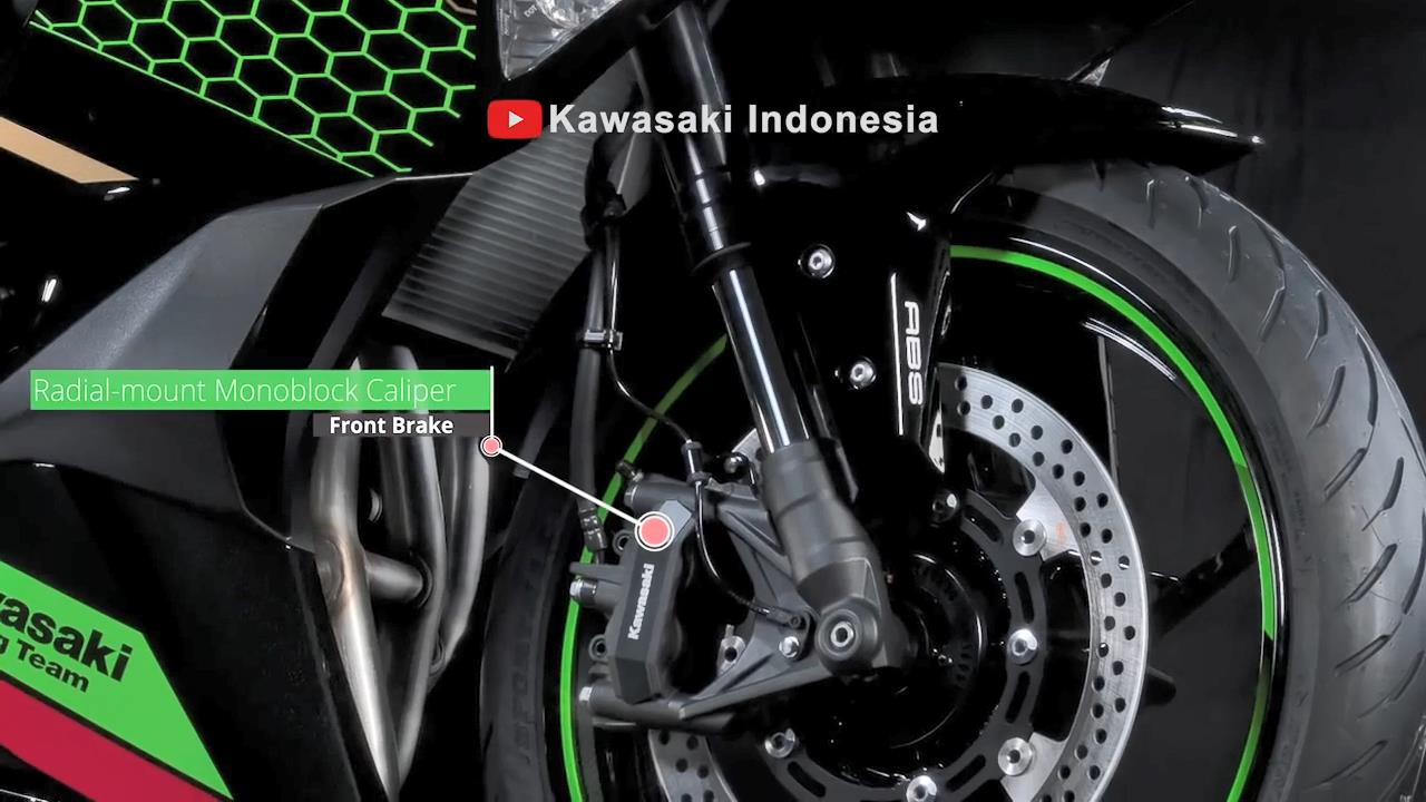 TMS 2019 Kawasaki Ninja  ZX 25R dengan enjin inline 4 